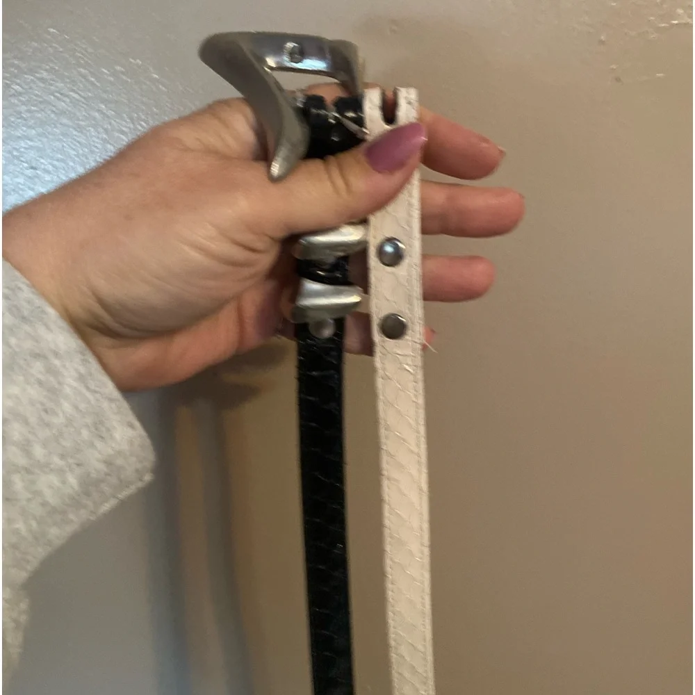 Genuine Snakeskin Leather Belts
